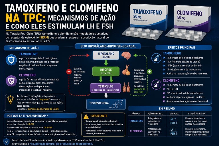 Tamoxifeno e Clomifeno na TPC
